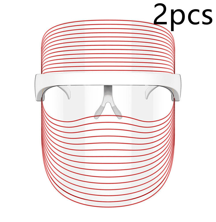 7-Color LED Red Light Therapy Mask – Skin Rejuvenation & Anti-Aging Device for Home Beauty and Recovery