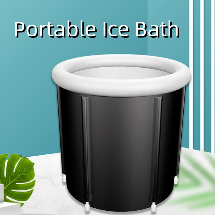 Portable Ice Bath Tub – Inflatable Cold Plunge for Recovery, Therapy & Muscle Relief (Foldable, PVC Design)
